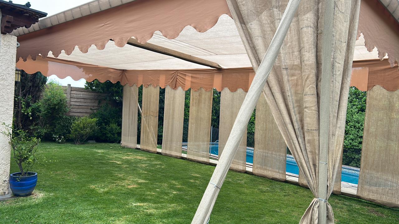Carpa Pérgola Estilo Riviera